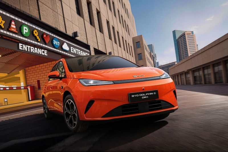 BYD Dolphin G представлен в Европе в двух вариантах мощности