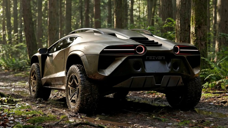 Rezvani Dune: внедорожный суперкар с компрессорным V10 на базе Lamborghini Huracan